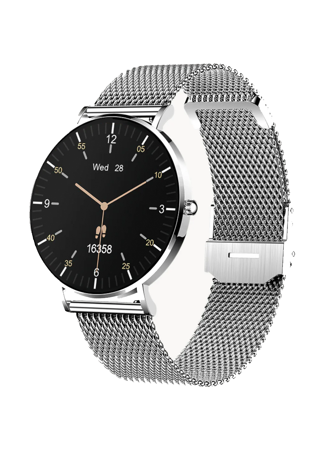 Silver Metal Band - for Milan Smartwatch